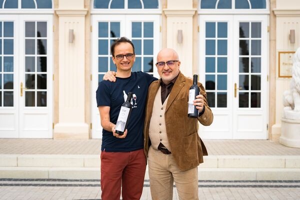Франк Дюсенер и Артур Саркисян - авторы вина Musique de Talu 2019