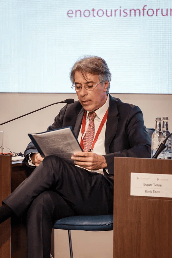 Президент Всемирной организации винного туризма (GWTO) Хосе Антонио Видаль