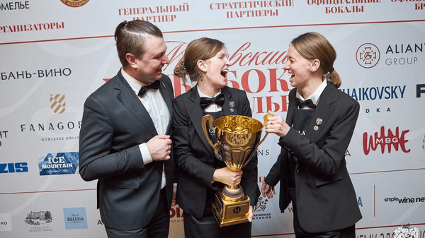 Финалисты VI Московского кубка сомелье 2022