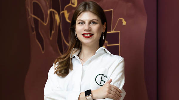 Анастасия Грицунова, гид винодельни Скалистый берег, победительница конкурса винных гидов 2025г. Анастасия Грицунова, гид винодельни Скалистый берег, победительница конкурса винных гидов 2025г.