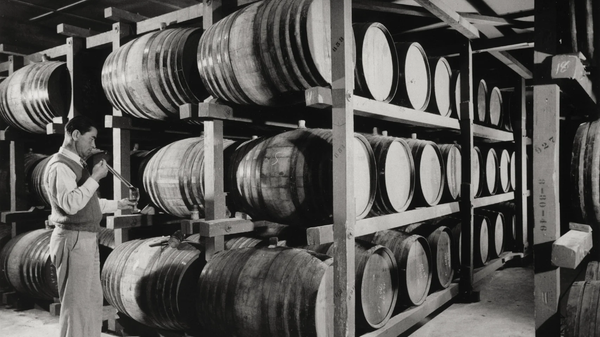 Андрей Челищев на винодельне Beaulieu Vineyard 