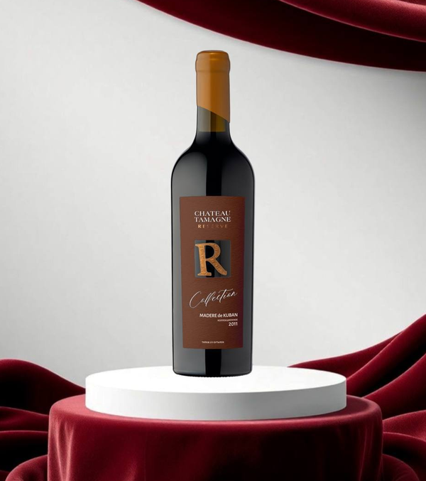 Новинки 2026. Вино крепленое белое Кубань-вино, Chateau Tamagne Reserve, Мадера Кубанская, 2011