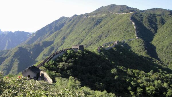 Участок Великой Китайской стены в районе Пекина
