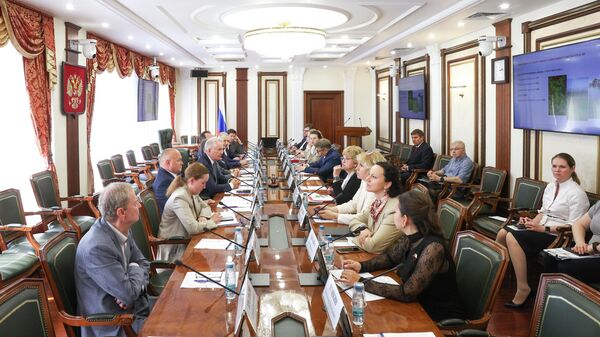 19 мая 2026 года. Круглый стол Комитета Совета Федерации по экономической политике совместно с Комитетом Совета Федерации по аграрно-продовольственной политике и природопользованию 19 мая 2026 года. Круглый стол Комитета Совета Федерации по экономической политике совместно с Комитетом Совета Федерации по аграрно-продовольственной политике и природопользованию