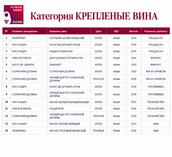 Кубок АВВР 2026